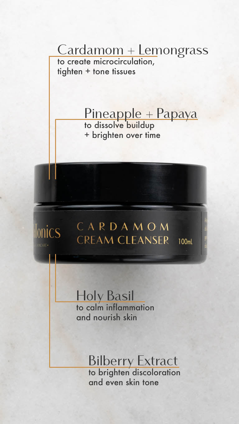 EarthTonics- Cardamom Cream Cleanser
