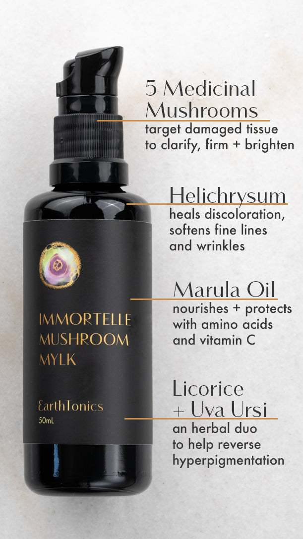 EarthTonics- Immortelle Mushroom Mylk