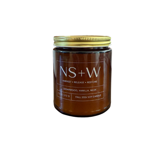 NS + W Fall Candle